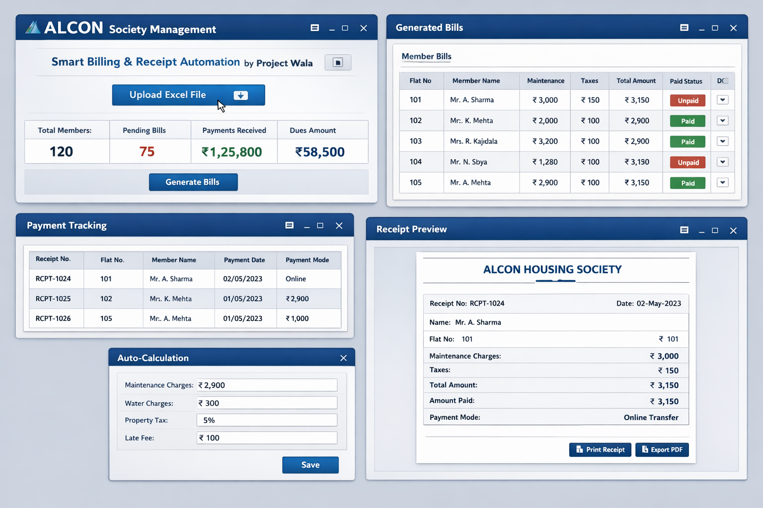 Alcon Society Management
