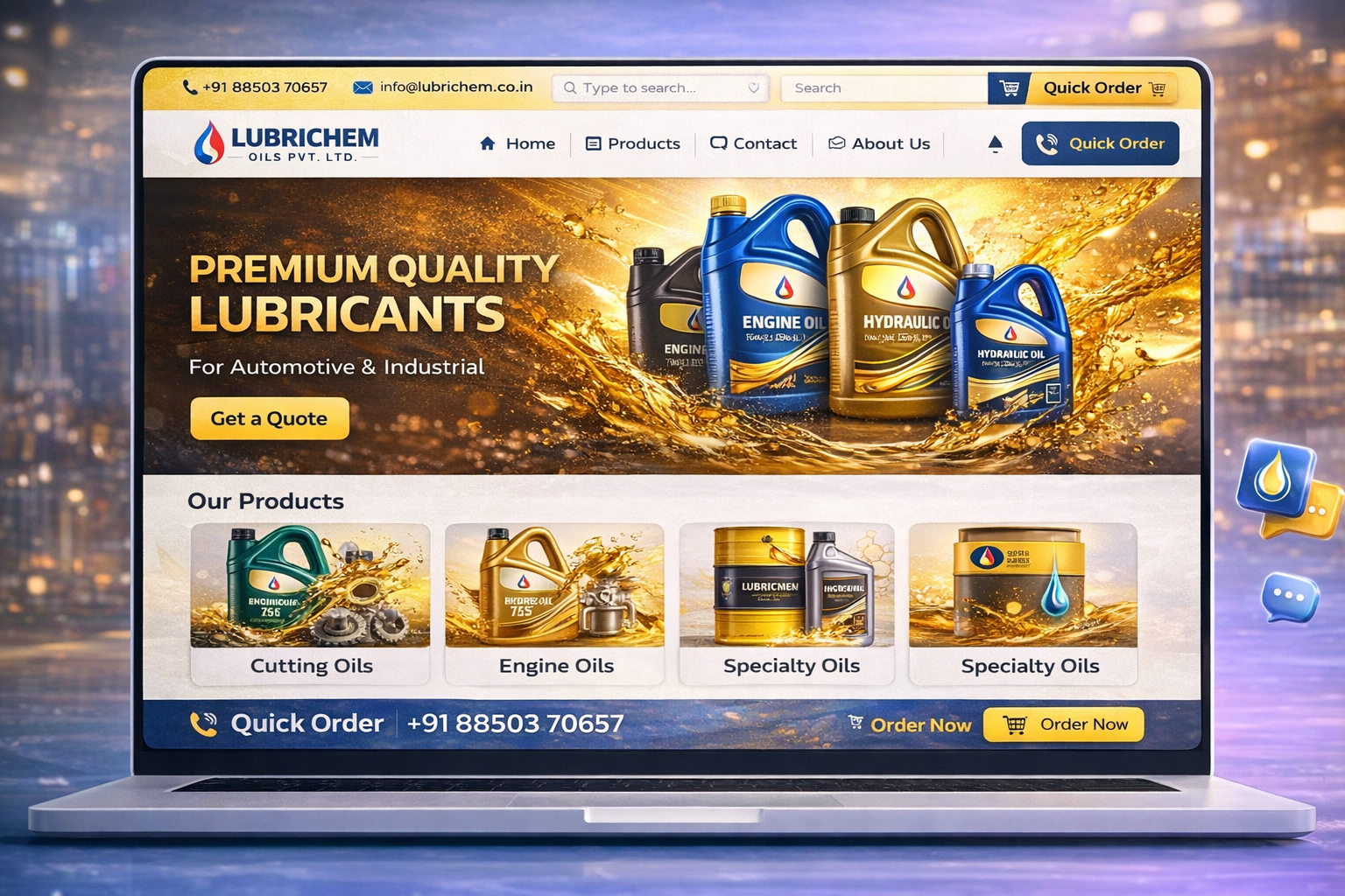 Lubrichem Mobile App